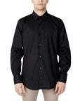 Liu Jo Point Collar Regular Fit Cotton-Rich Minimalist Shirt