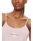 Calvin Klein Jeans Logo Camisole Singlet Top - pink