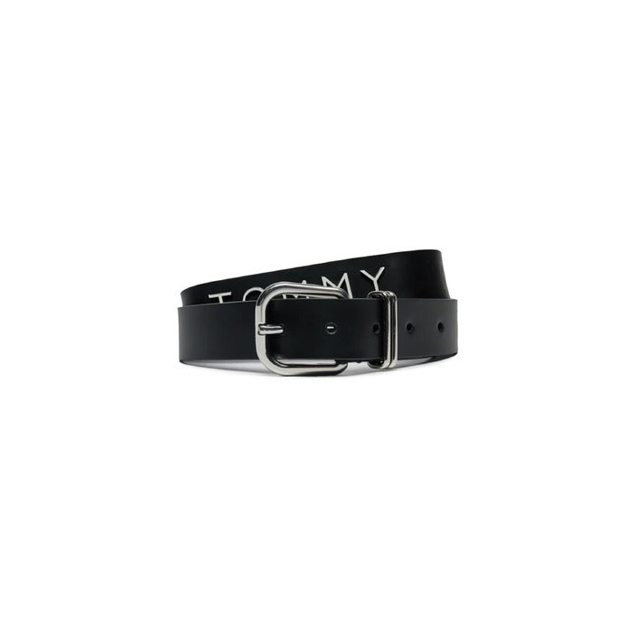 Tommy Hilfiger Minimalist Genuine Leather Black Belt