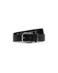 Tommy Hilfiger Minimalist Genuine Leather Black Belt