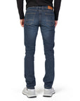 U.S. Polo Assn. Logo Vintage Washed Slim Fit Jeans - Dark Wash