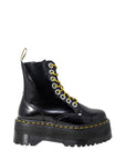 Dr. Martens Logo Leather High Shine Wet Look Lace-Up Boots