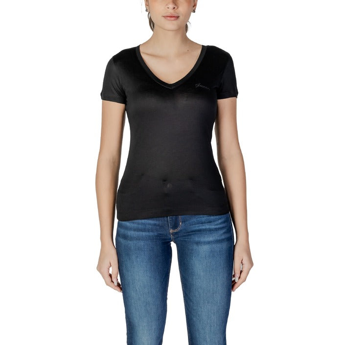 Guess V-Neckline Fitted Tee