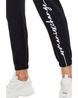 Armani Exchange Scripted Logo Cotton-Rich Athleisure Jogger Sweatpants
