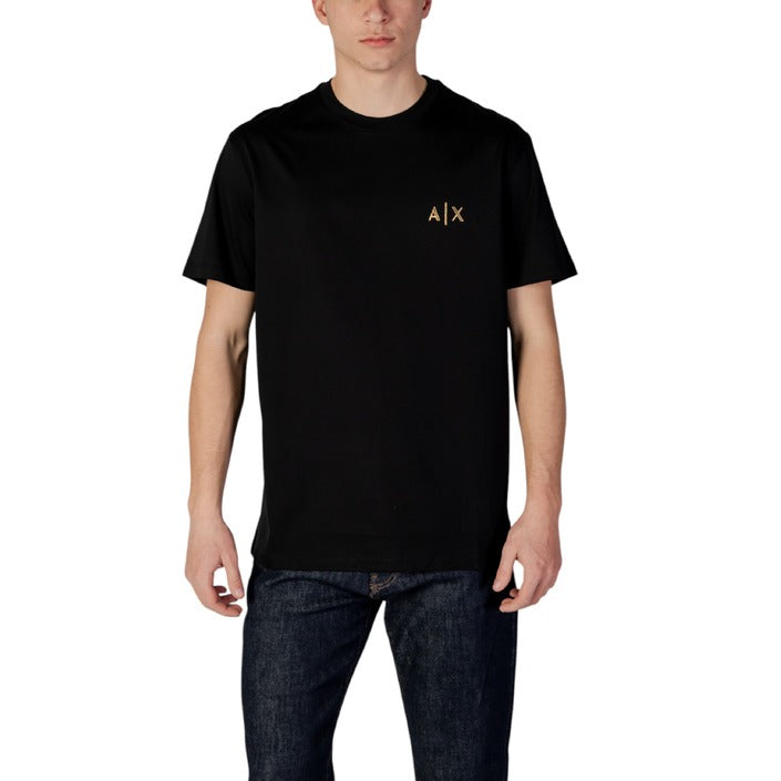 Armani Exchange Logo 100% Cotton Crewneck T-Shirt