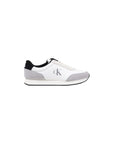 Calvin Klein Logo Genuine Leather Sneakers