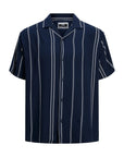 Jack & Jones Striped Short Sleeve Shirt - 2 Shades