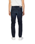 Jeckerson Logo Dark Wash Straight Leg Jeans