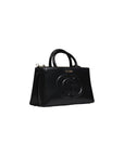 Guess Logo Top Handle Structured Vegan Leather Tote Bag