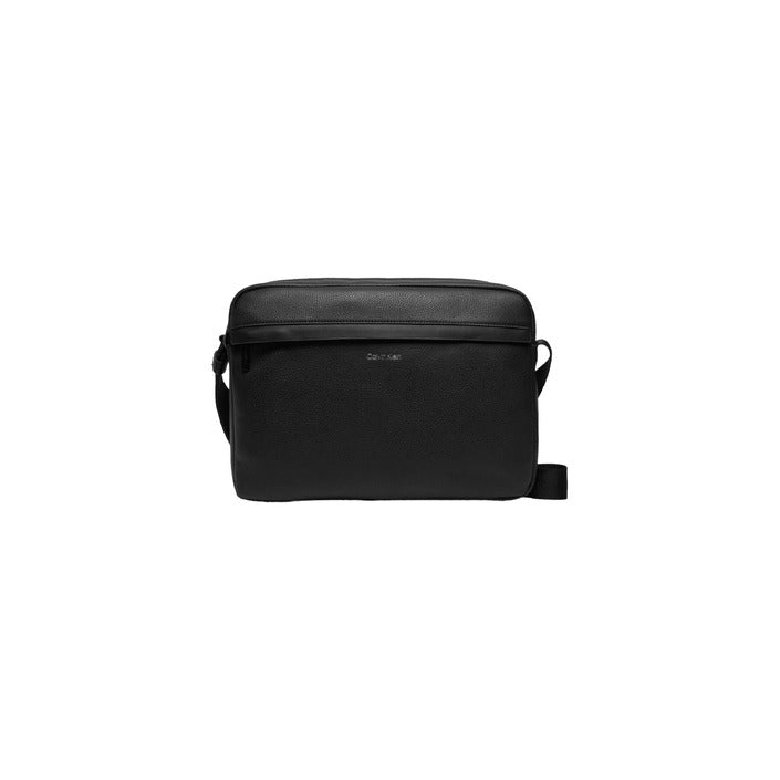 Calvin Klein Logo Briefcase Laptop Bag All Black