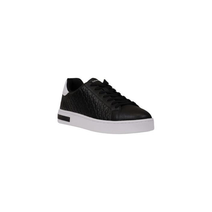 Armani Exchange Logo Low Top Lace-Up Sneakers