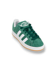 Adidas Logo 3-Stripe Suede Leather Low Top Lace-Up Sneakers - Campus