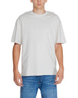 Jack & Jones Minimalist 100% Cotton Crewneck T-Shirt