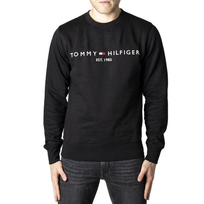 Tommy Hilfiger Logo Organic Cotton-Blend Crewneck Sweatshirt