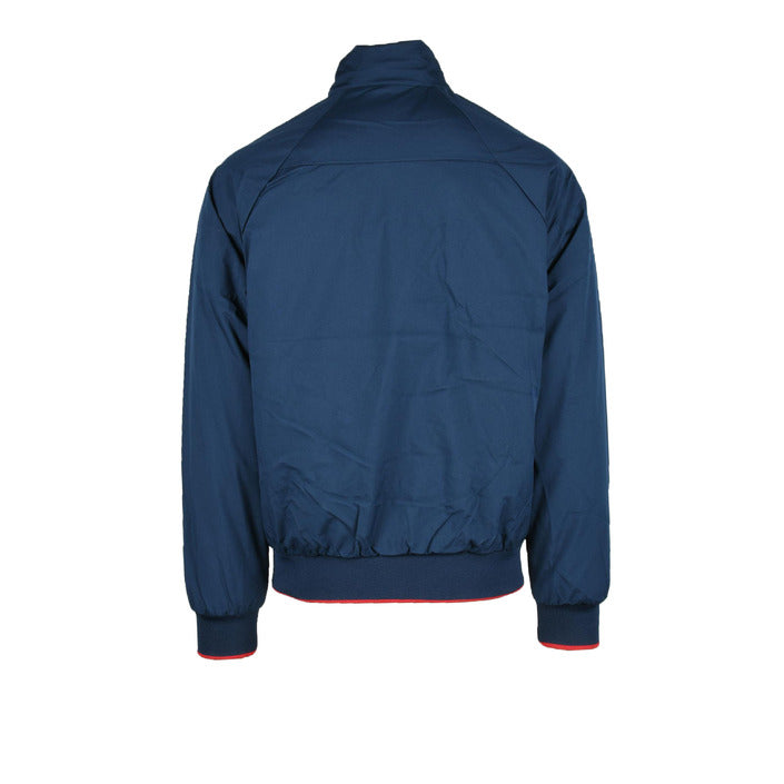 U.S. Polo Assn. Logo High Collar Zip Up Jacket - Marine Blue