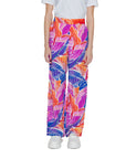 Vila Clothes Bright Floral Wide Leg Fit Boho Pants