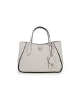 Guess Logo Top Handle Vegan Leather Tote Bag