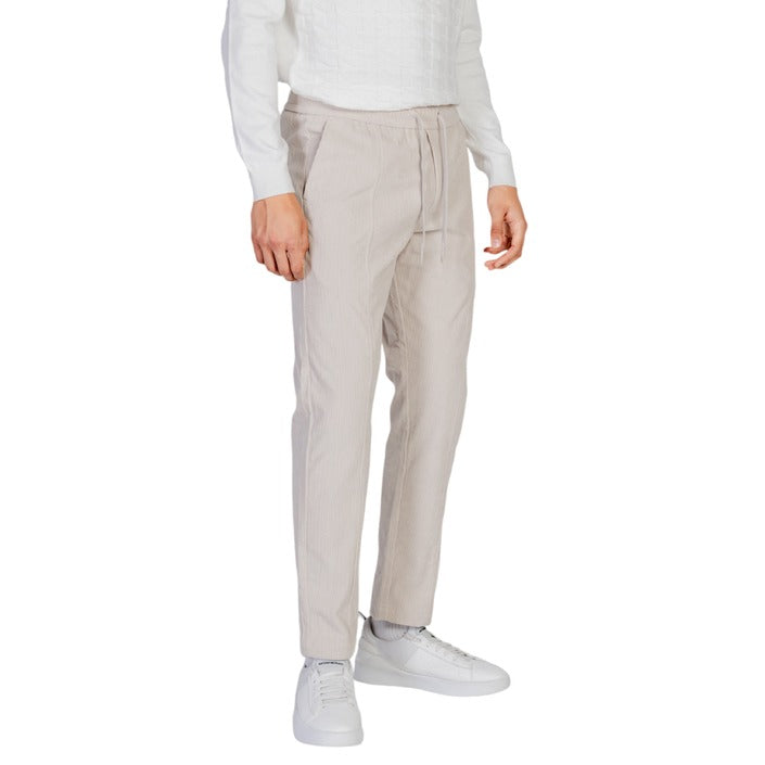 Antony Morato Minimalist Front Tie Ankle Length Slim Fit Pants