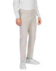 Antony Morato Minimalist Front Tie Ankle Length Slim Fit Pants