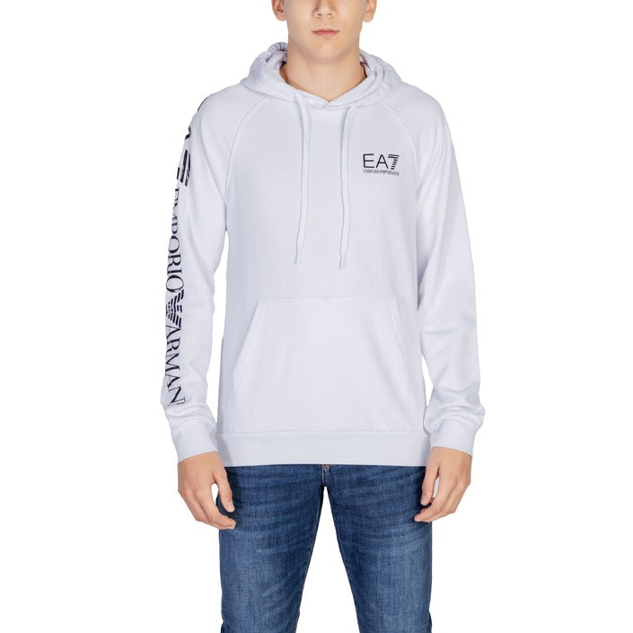 EA7 By Emporio Armani Logo Hooded Pullover