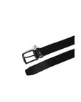 Tommy Hilfiger Logo Genuine Leather Square Buckle Belt