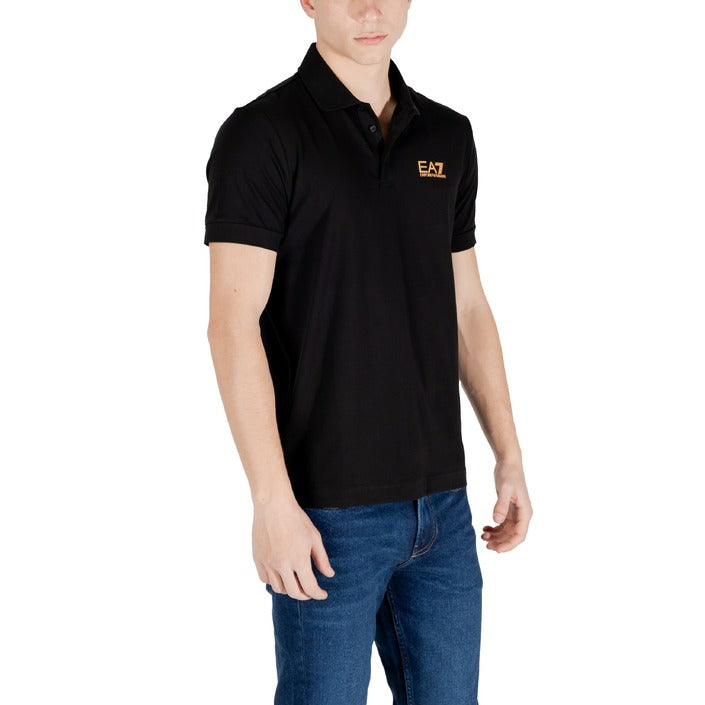 EA7 By Emporio Armani Logo Cotton Polo Shirt