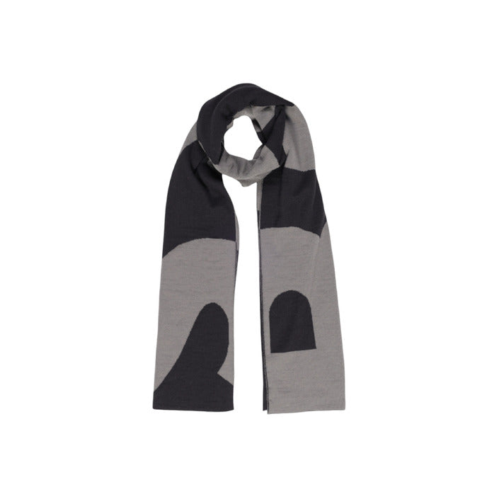 Boss Logo Wool-Blend Scarf