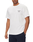 Tommy Hilfiger Jeans Logo Pure Cotton T-Shirt - white