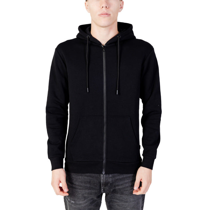 Jack &amp; Jones Minimalist Hooded Jacket Cotton-Blend