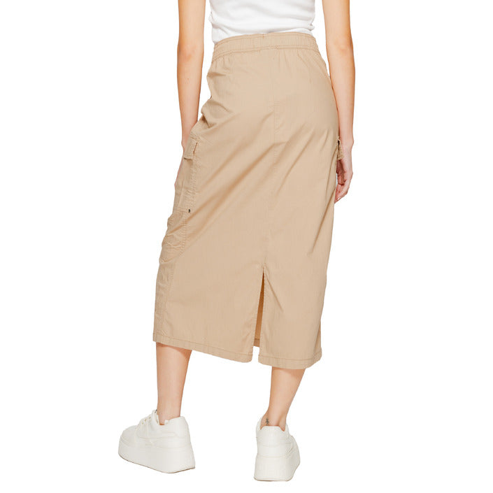 Street One Multi-Pocketed Cargo Midi Skirt