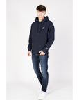 Tommy Hilfiger Logo Cotton-Rich Hooded Pullover