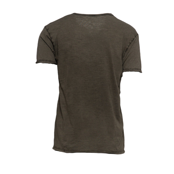 Brian Brome Minimalist 100% Cotton V-Neck T-Shirt