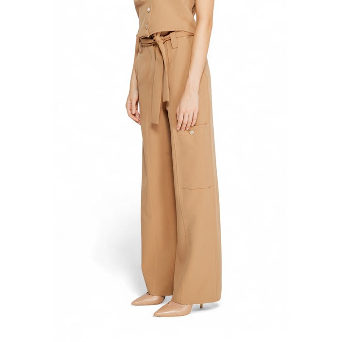 Rinascimento Wide Leg Cargo Suit Pants