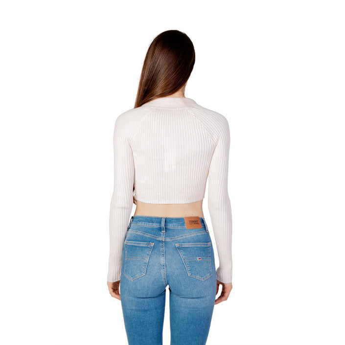 Tommy Hilfiger Jeans Logo Ultra Cropped Knit Top