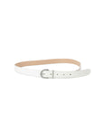 Calvin Klein Minimalist Leather Belt With Rounded Buckle