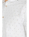 Hamaki-Ho 100% Cotton Geometric Shirt