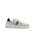 Calvin Klein Jeans Logo Leather Low Top Lace-Up Sneakers