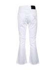 Costume National Contemporary Logo Flared Pants - Cotton-Blend