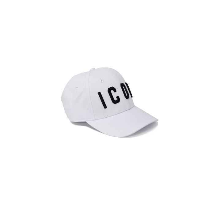 Icon Logo Unisex Pure Cotton Cap - white
