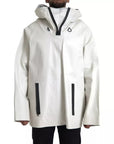 Bottega Veneta Waterproof Leather Jacket - White