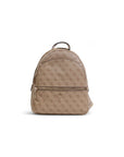 Guess Logo Monogram Vegan Leather Backpack