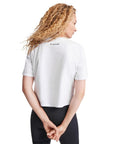 Desigual Minimalist Pure Cotton Athleisure Crop T-Shirt