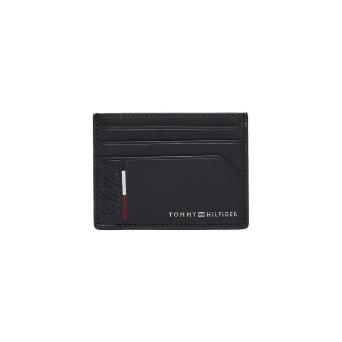 Tommy Hilfiger Logo Genuine Leather Slim Cardholder Wallet