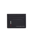 Tommy Hilfiger Logo Genuine Leather Slim Cardholder Wallet