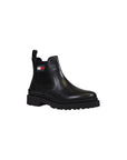 Tommy Hilfiger Logo Chelsea Genuine Leather Boots