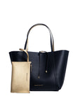 Armani Exchange Minimalist Vegan Leather Handbag Plus Pouch