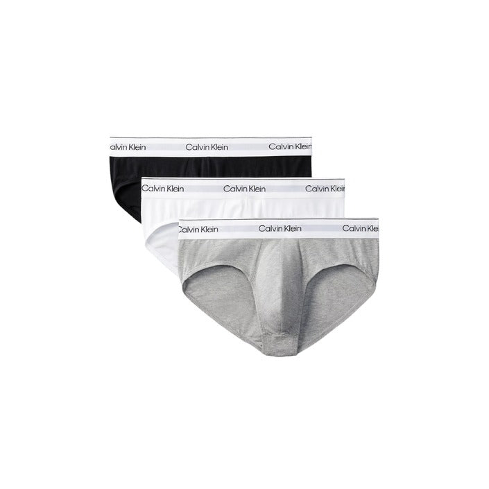 Calvin Klein Logo Cotton-Stretch Briefs