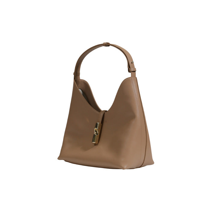 Furla Minimalist Genuine Leather Boho Handbag