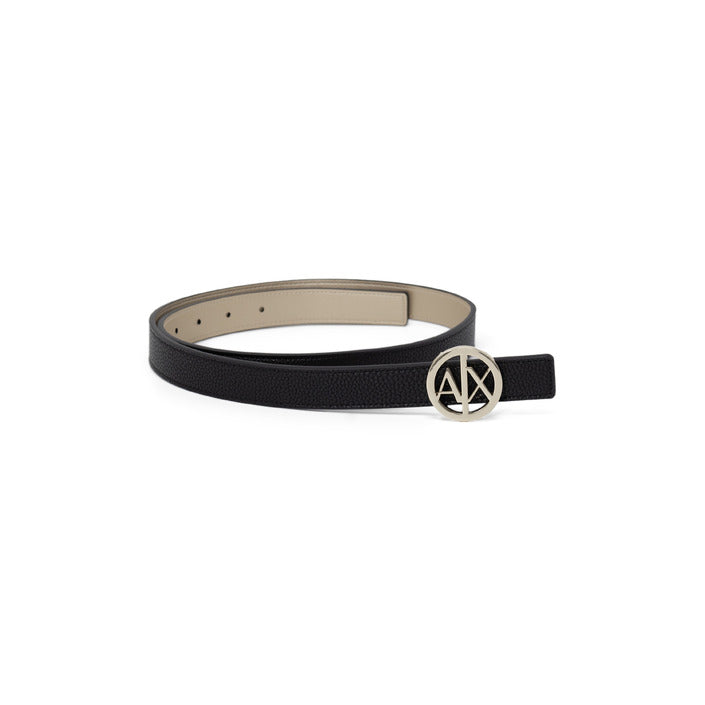 Armani Exchange Logo Buckle Belt