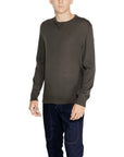 Armani Exchange Minimalist Wool-Blend Knit Sweater 